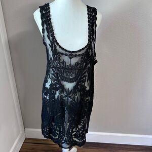 Simply Couture Black Lace Dress